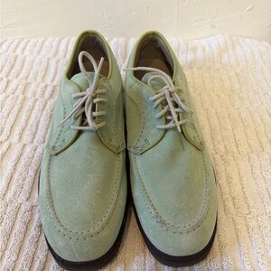 Women’s Hush Puppies Mint Green Lace-Up Shoes
